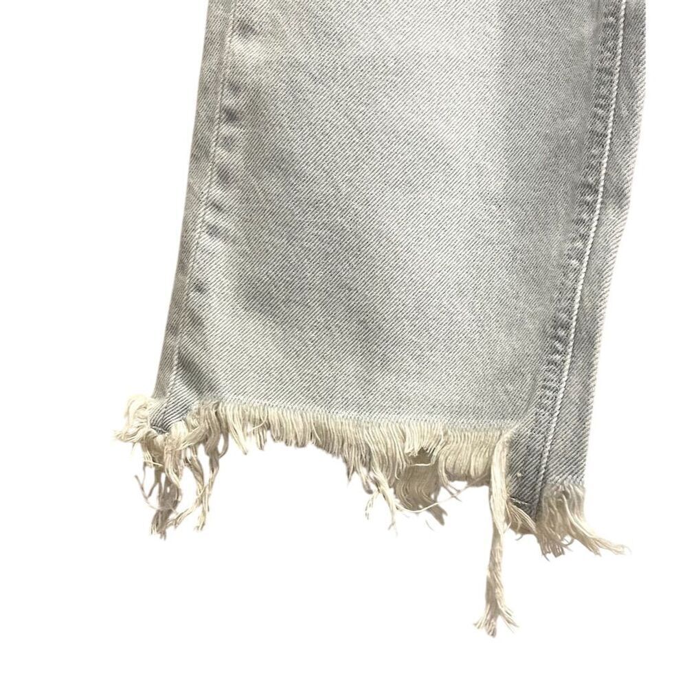 Free People We The Free Maggie Jeans Women's 25 Blue Distressed Mid-Rise Crop - Picture 10 of 16